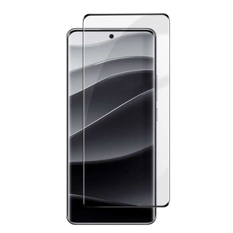 For Redmi Note 14 Pro+ 5G Kalebol Curved High-Aluminum Screen-Printed Full-Coverage Anti-Fingerpri