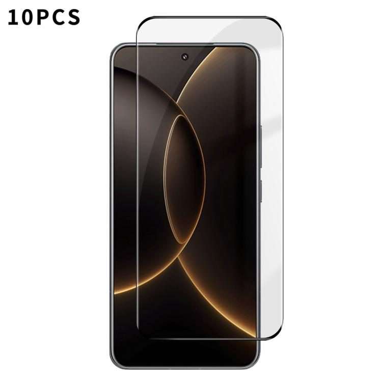For Xiaomi 15S Pro 10pcs Kalebol Curved High-Aluminum Screen-Printed Full-Coverage Anti-Fingerprin