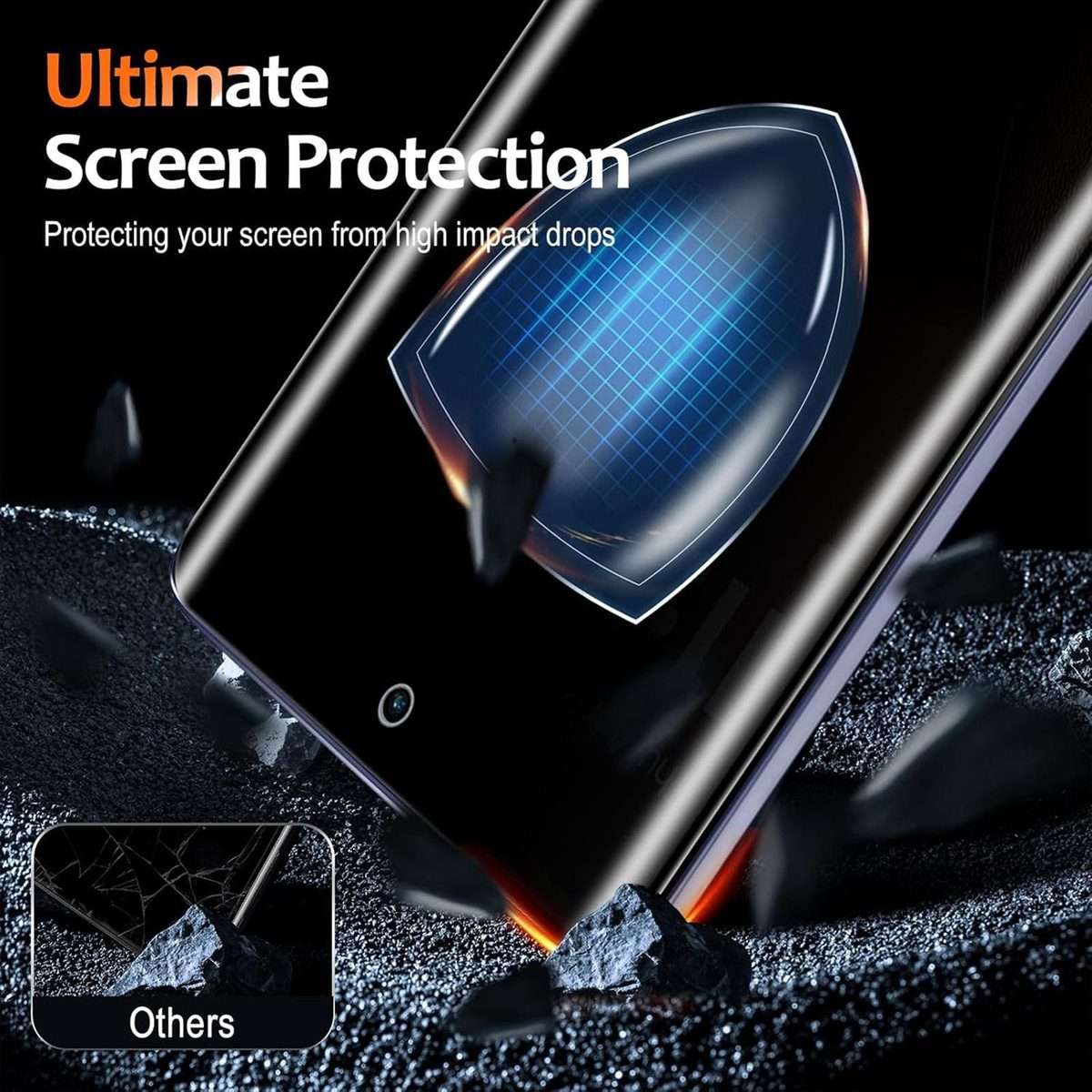 For Redmi Note 14 Pro+ 5G 10pcs Kalebol Curved High-Aluminum Screen-Printed Full-Coverage Anti-Fin