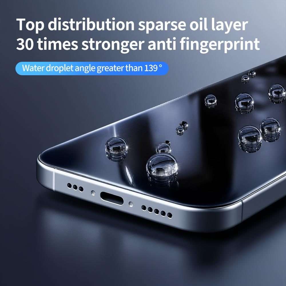 For Samsung Galaxy S24+ 5G 5pcs / Pack Do As You Wish Silk Screen Printed HD Tempered ... (Black)