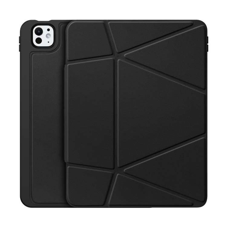 For iPad Pro 11 2025 / 2024 DUX DUCIS Vers Series PU + TPU Tablet Case(Black)