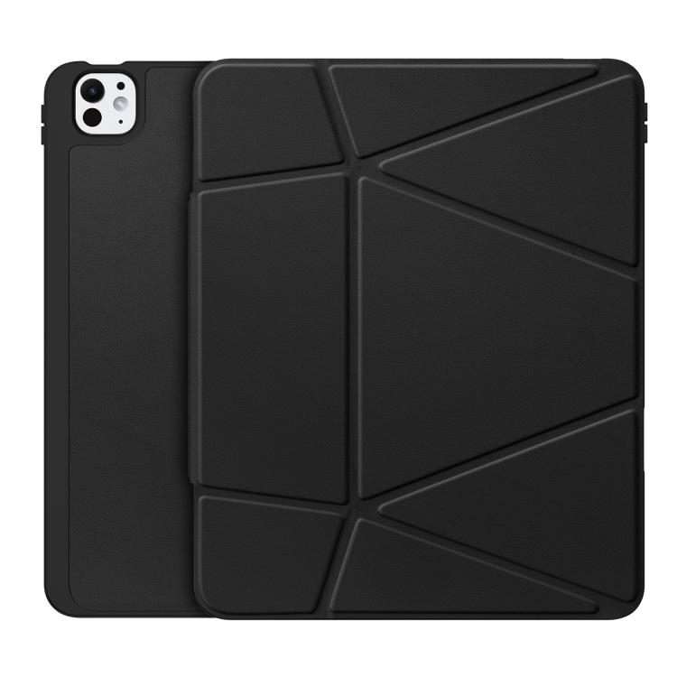For iPad Pro 13 2024 / 2025 DUX DUCIS Vers Series PU + TPU Tablet Case(Black)