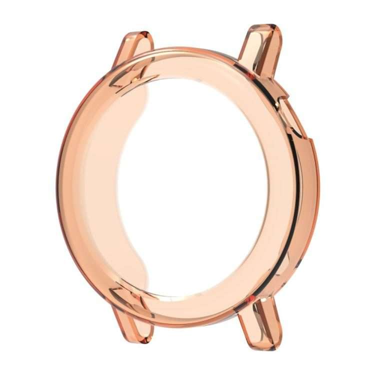 For Nothing CMF Watch Pro 2 Half Coverage Hollow TPU Watch Protective Cover(Transparent Orange)