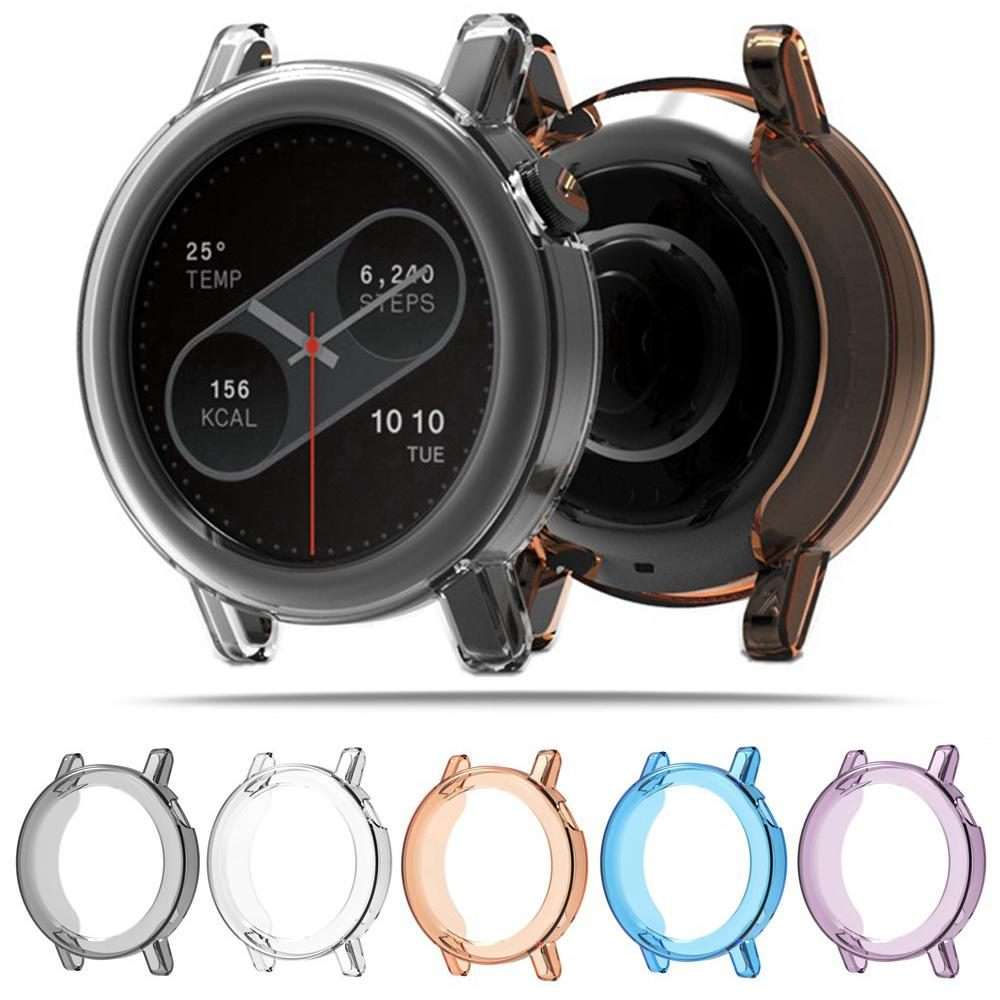 For Nothing CMF Watch Pro 2 Half Coverage Hollow TPU Watch Protective Cover(Transparent)