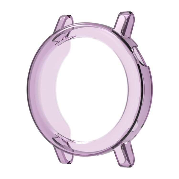 For Nothing CMF Watch Pro 2 Half Coverage Hollow TPU Watch Protective Cover(Transparent Purple)