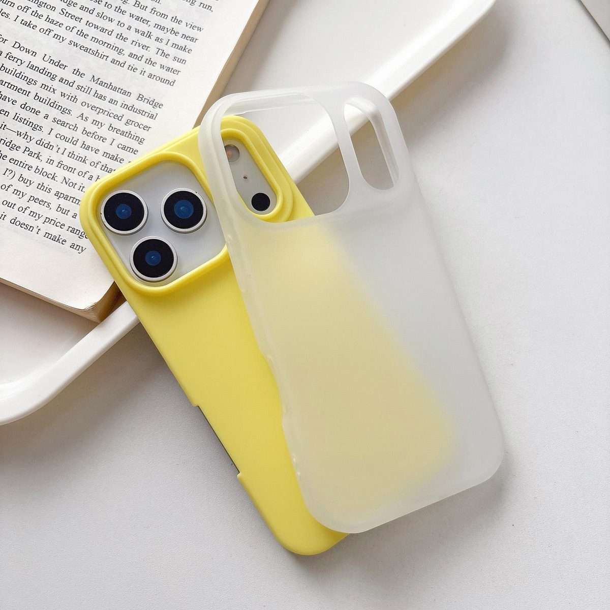 For iPhone 15 Pro Max Jelly Color Matte Feel PC Hybrid TPU Phone Case(Mint Green)