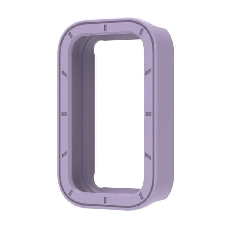 For Xiaomi Smart Band 9 Pro Active / Redmi Band 3 Half Coverage Hollow TPU Watc ... (Light Purple)