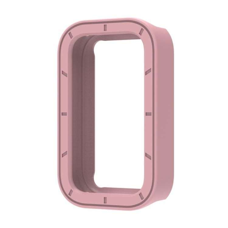 For Xiaomi Smart Band 9 Pro Active / Redmi Band 3 Half Coverage Hollow TPU Watch Protec ... (Pink)