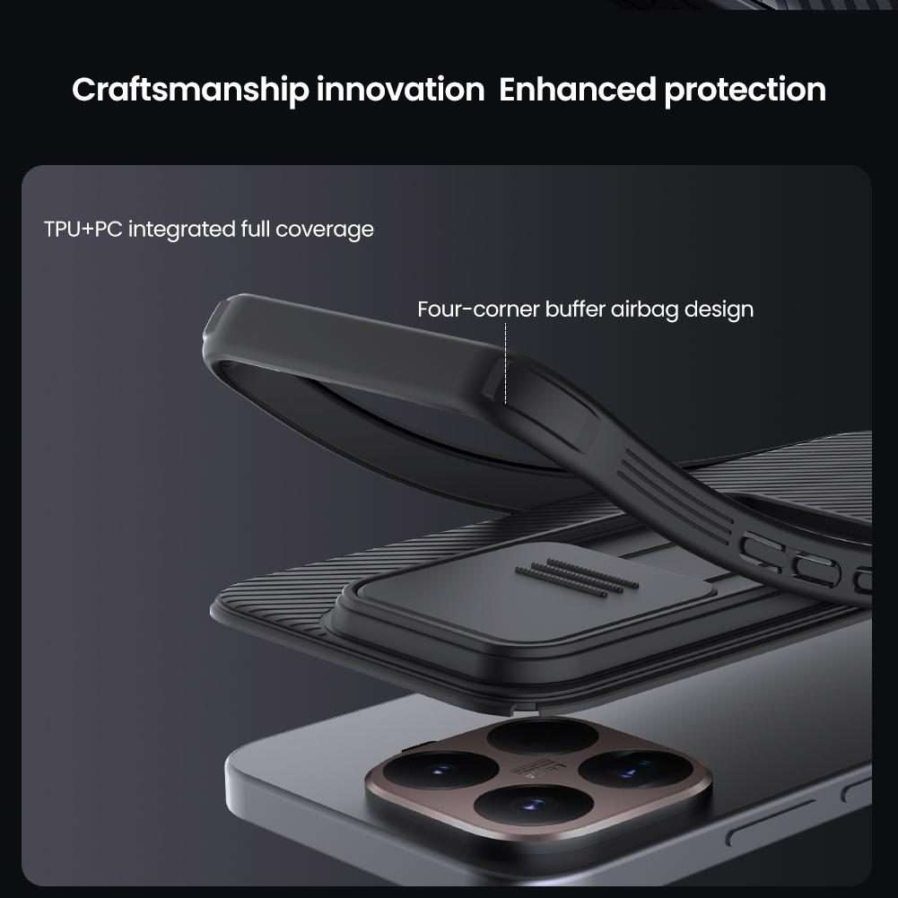 For Xiaomi 15T Pro 5G NILLKIN CamShield Pro PC Phone Case(Black)