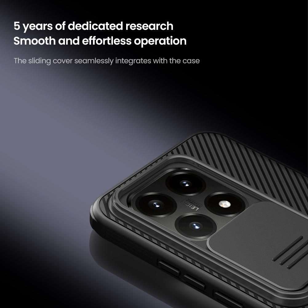 For Xiaomi 15T 5G NILLKIN CamShield Pro PC Phone Case(Black)