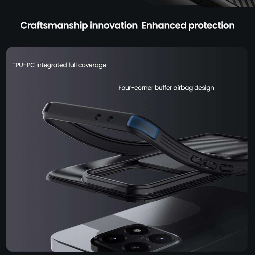 For Xiaomi 15T 5G NILLKIN CamShield Pro PC Phone Case(Black)