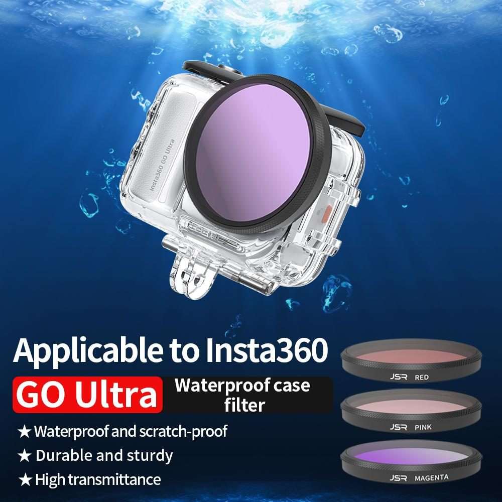 For Insta360 GO Ultra JSR Diving Filter for Waterproof Case, Filter:ND16