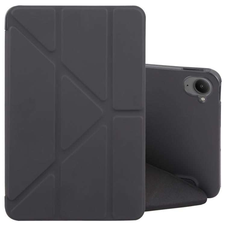 For Xiaomi Pad Mini 8.8 / Redmi K Pad Deformation Silicone Leather Tablet Case(Black)