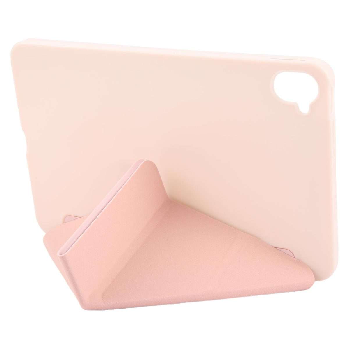 For Xiaomi Pad Mini 8.8 / Redmi K Pad Deformation Silicone Leather Tablet Case(Pink)