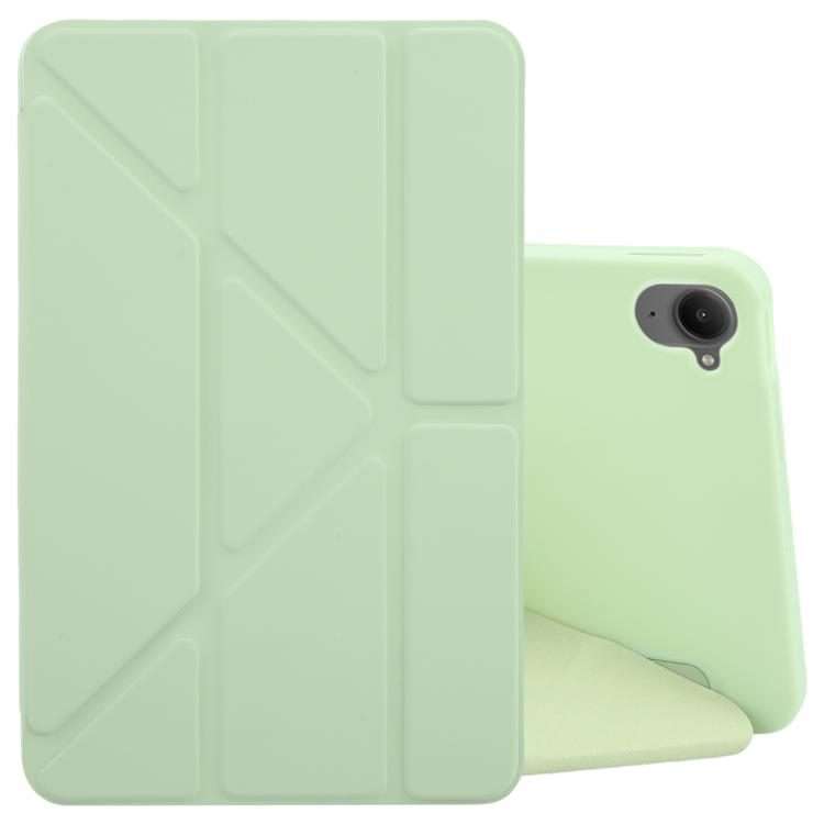 For Xiaomi Pad Mini 8.8 / Redmi K Pad Deformation Silicone Leather Tablet Case(Green)
