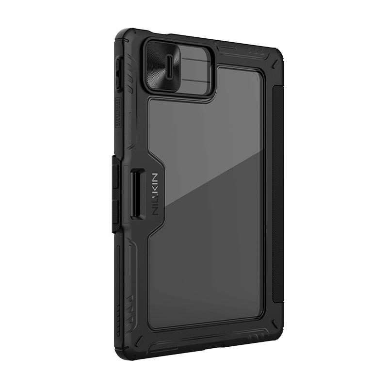 For Xiaomi Pad 8 / 8 Pro NILLKIN Bumper Pro Multi-angle Folding Style Tablet Leather Case(Black)