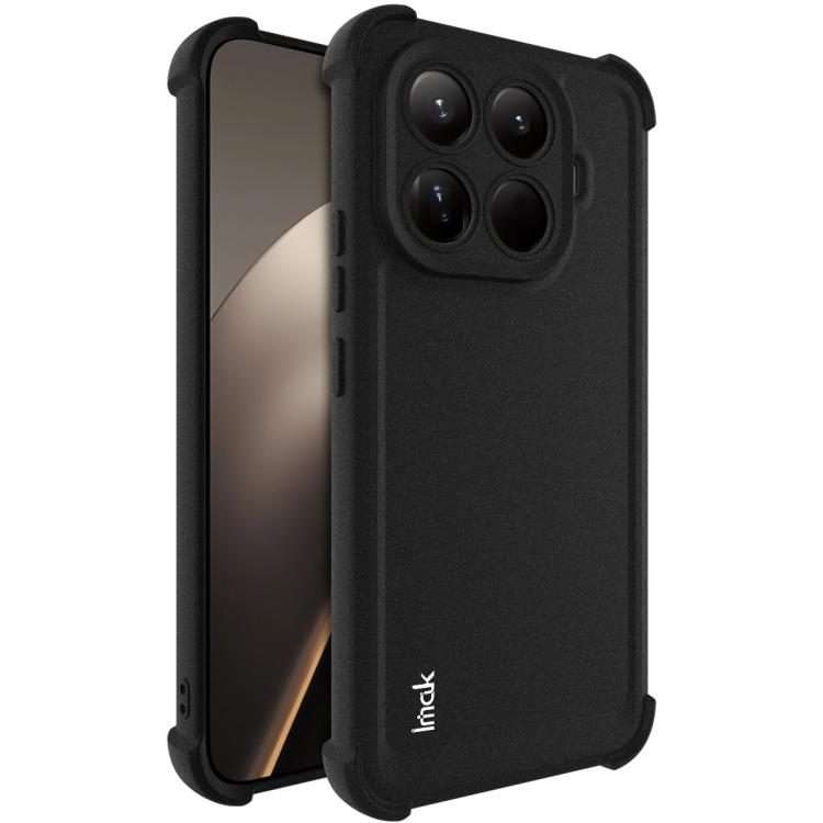 For Xiaomi 15T Pro 5G imak Shockproof Airbag TPU Phone Case(Matte Black)