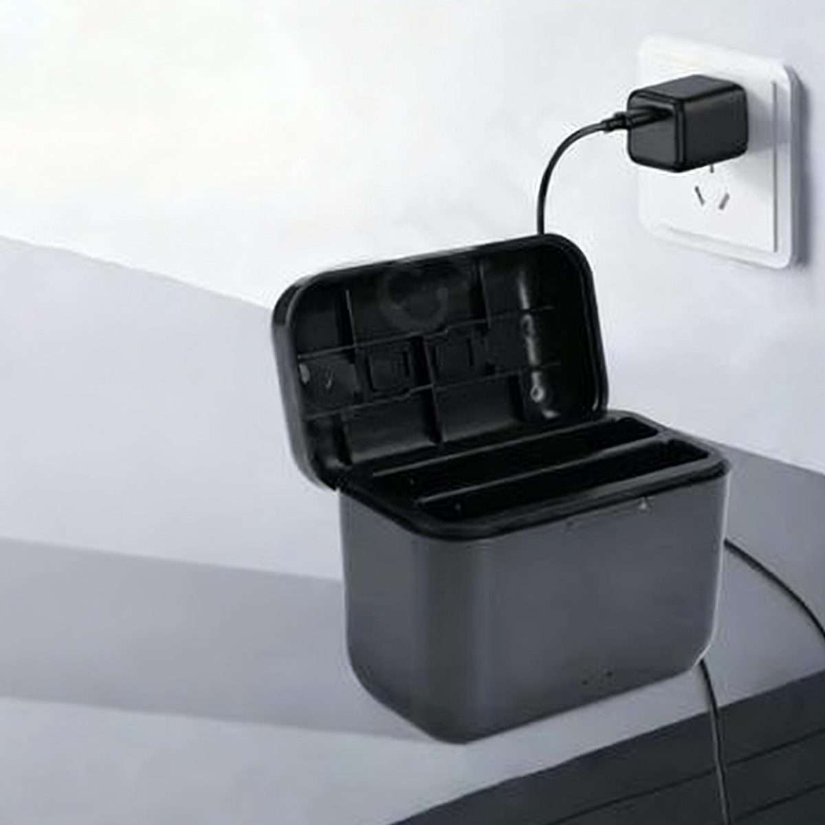 JH-X5-02 For Insta360 X5 Dual Batteries Charging Box Fast Charge Hub