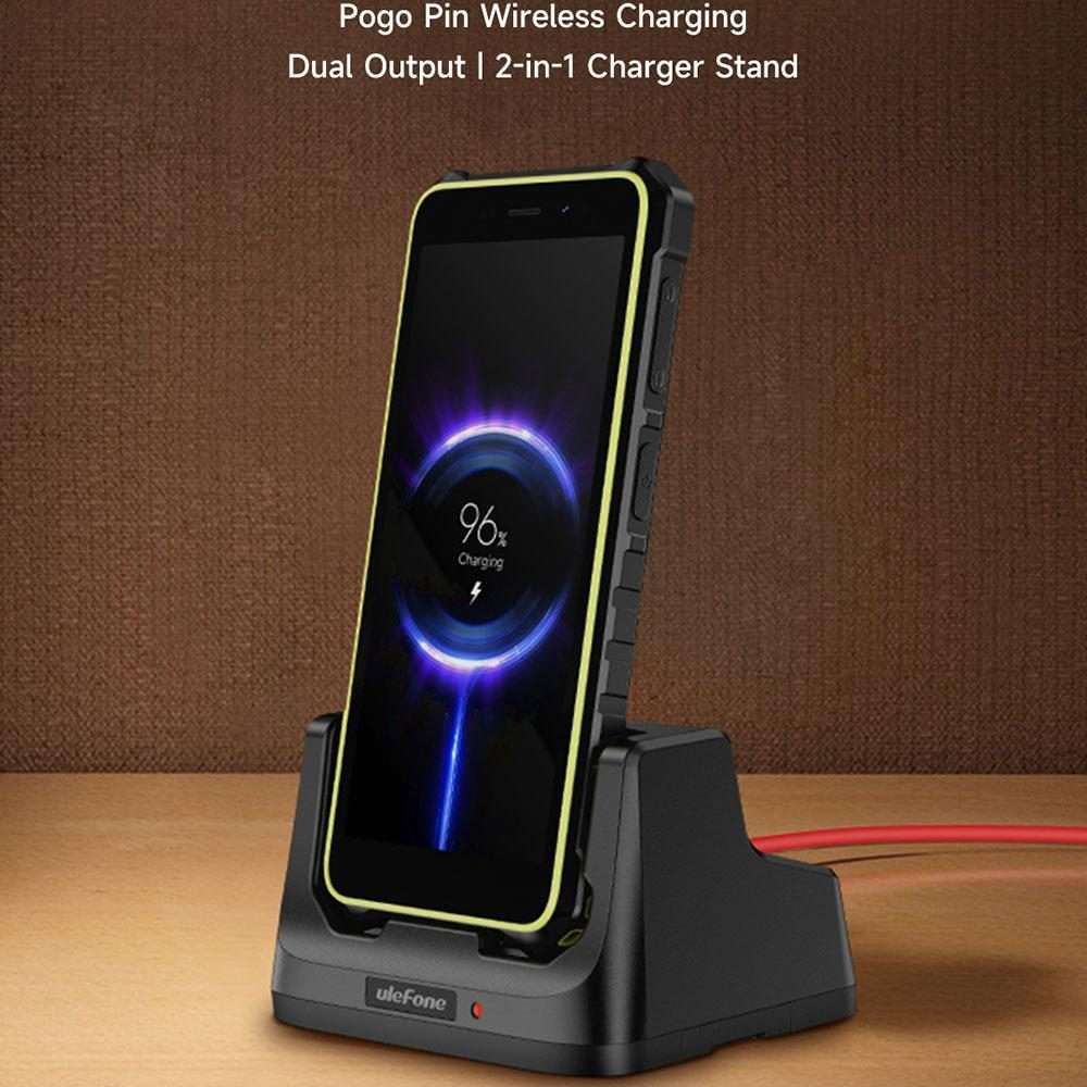 For Ulefone RugKing 2 Pro Ulefone USB-C / Type-C Desk Charging Dock(Black)