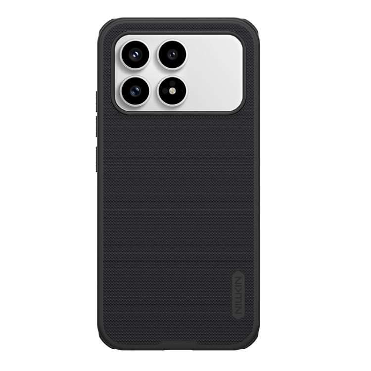 For Redmi K90 / Poco F8 Pro NILLKIN Frosted Shield Pro PC + TPU Phone Case(Black)