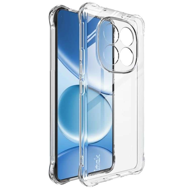 For Redmi Note 15 Pro 4G Global 163.2mm imak Shockproof Airbag TPU Phone Case(Transparent)