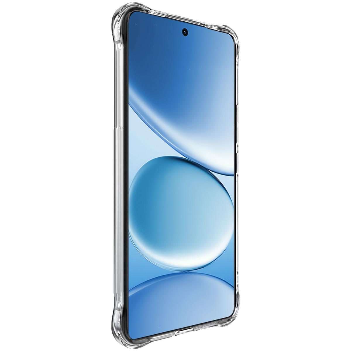 For Redmi Note 15 Pro 4G Global 163.2mm imak Shockproof Airbag TPU Phone Case(Transparent)