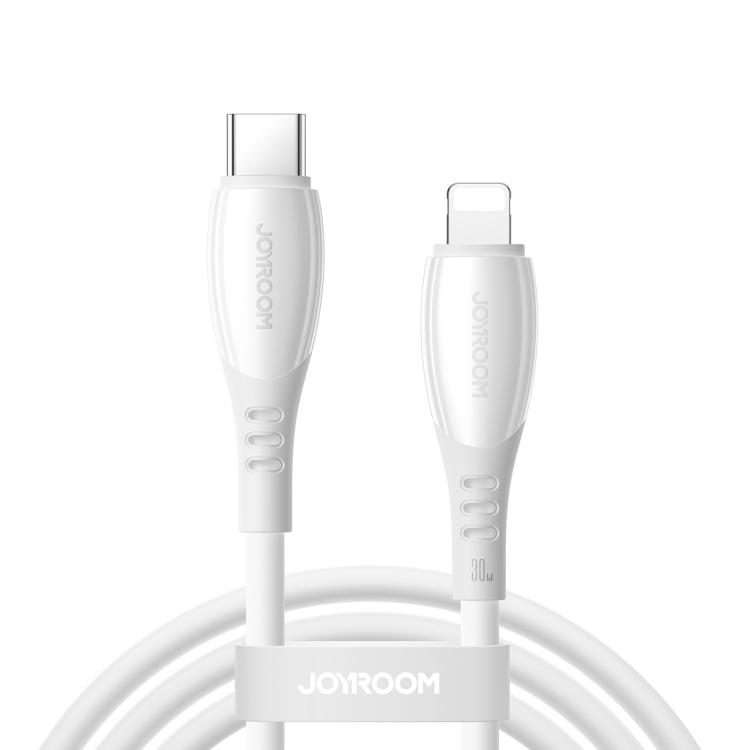 JOYROOM S-A59 Vibrant Series 30W Type-C to 8 Pin Fast Charging Data Cable, Length:1.2m(White)