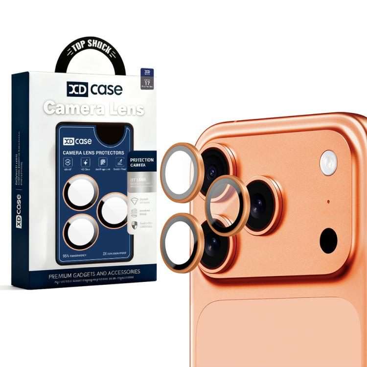For iPhone 17 Pro Max XDcase AF + AR Hawkeye Camera Lens Protector with Alignment Tool(Orange)