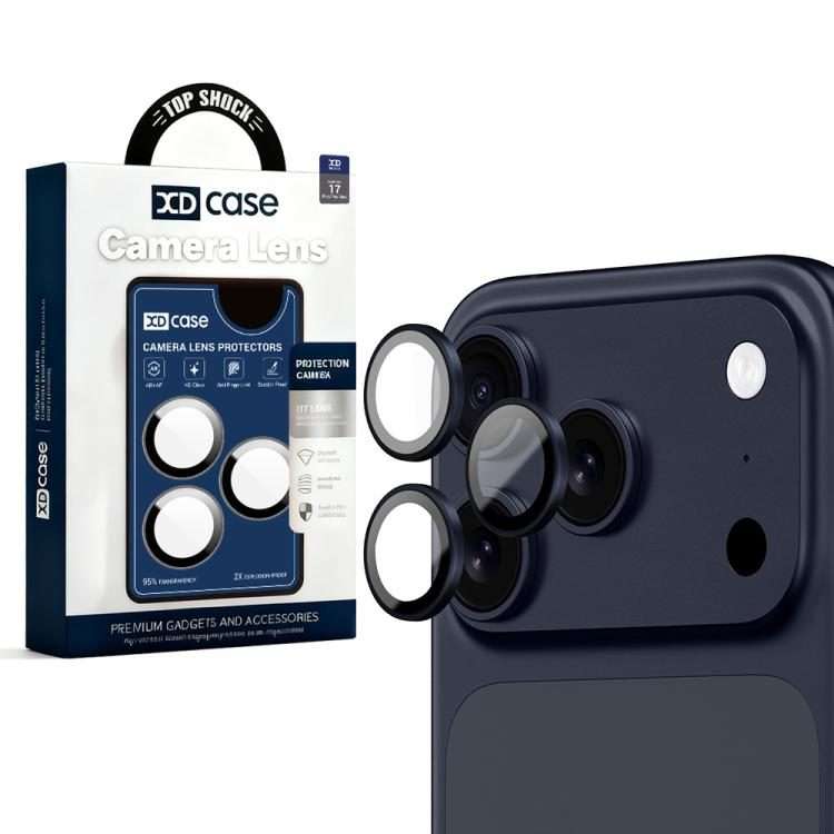 For iPhone 17 Pro Max XDcase AF + AR Hawkeye Camera Lens Protector with Alignment Tool(Blue)