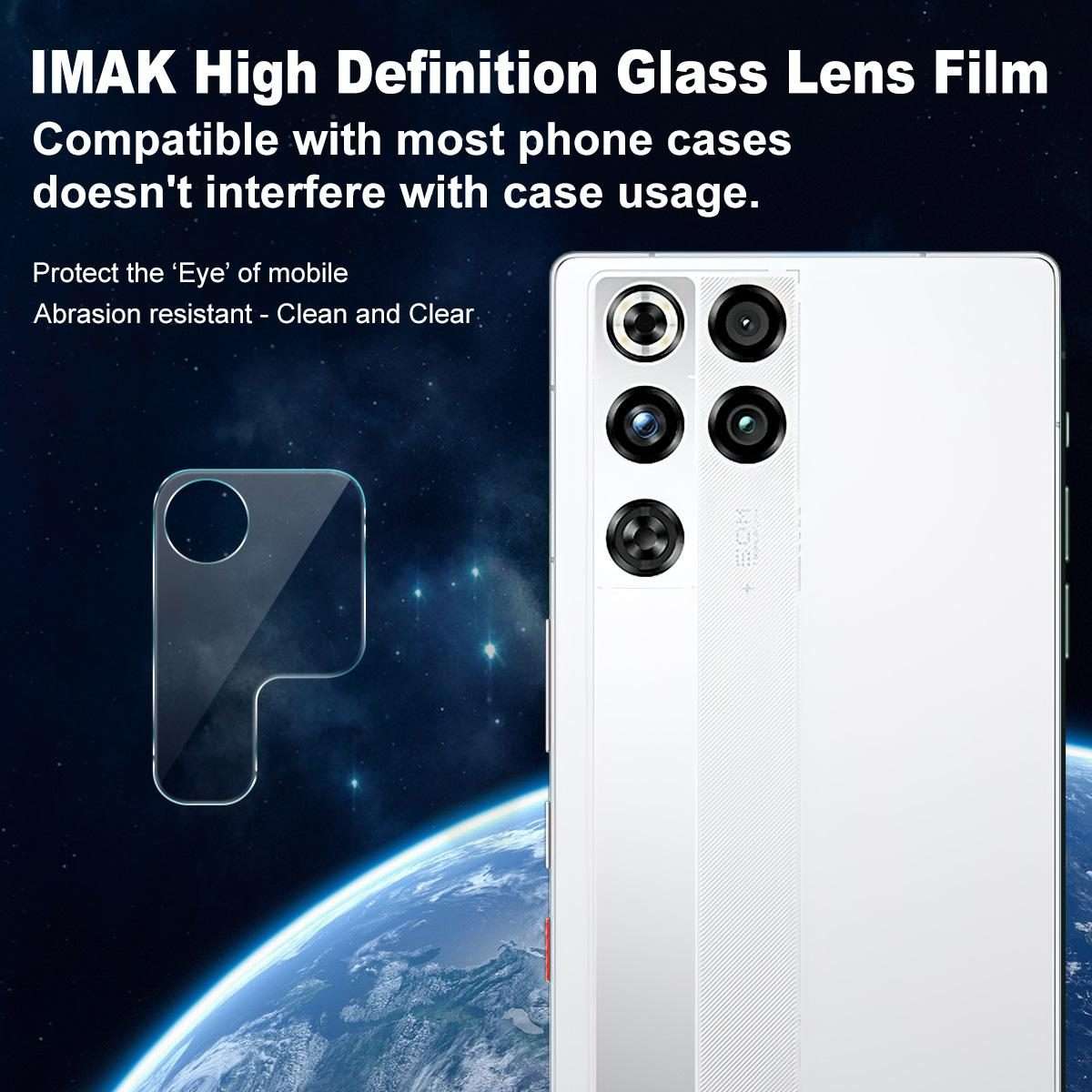 For ZTE RedMagic 11 Pro/11 Pro+ IMAK Rear Camera Lens Glass Film Thin Version