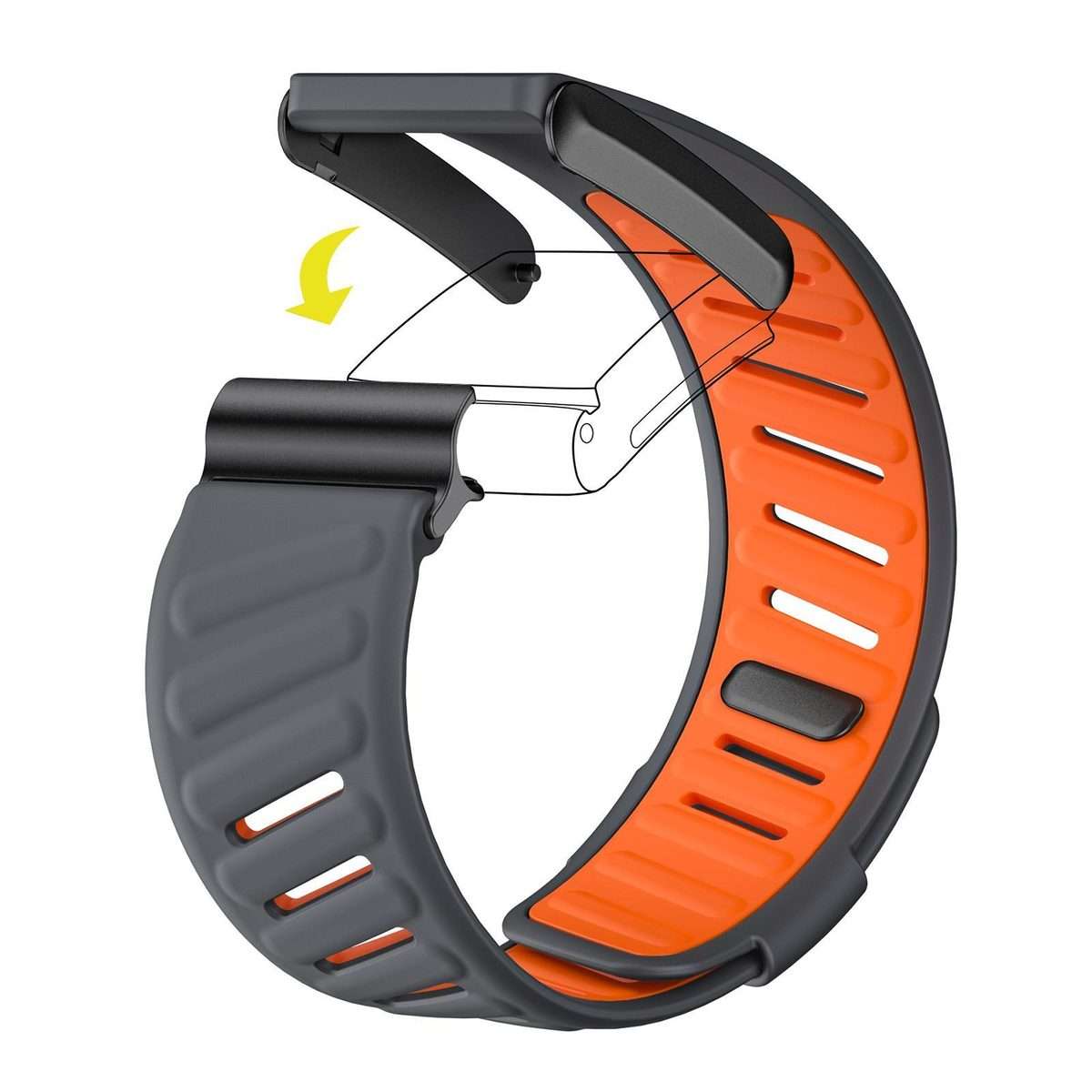 For WHOOP 5.0 5 Pack xDfind Silicone Sports Watch Band