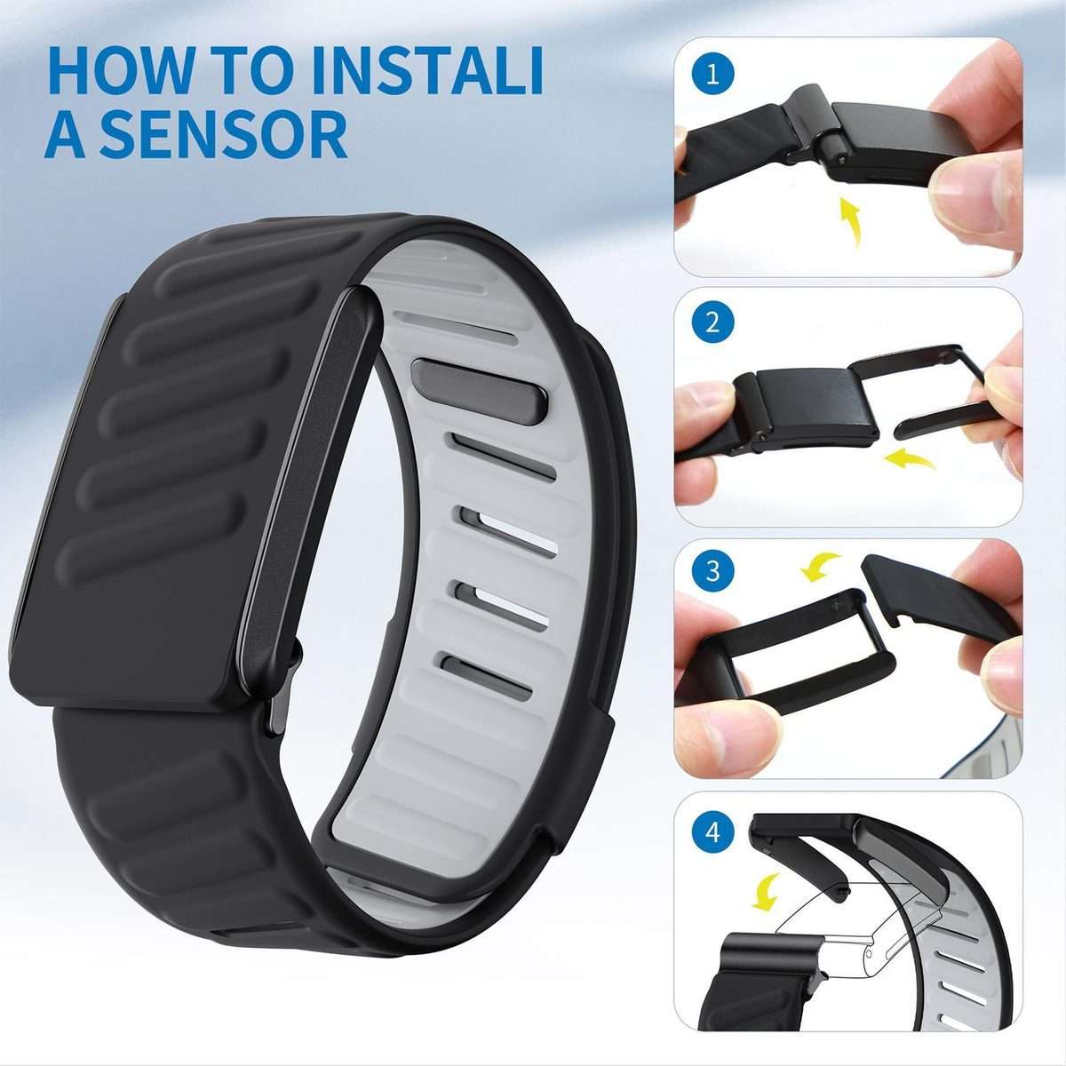 For WHOOP 5.0 5 Pack xDfind Silicone Sports Watch Band