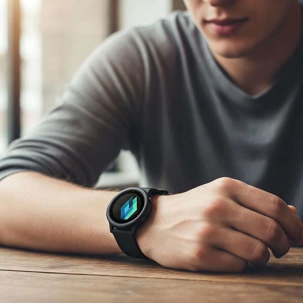 18mm 5 Pack xDfind Flat Pure Color Silicone Watch Band