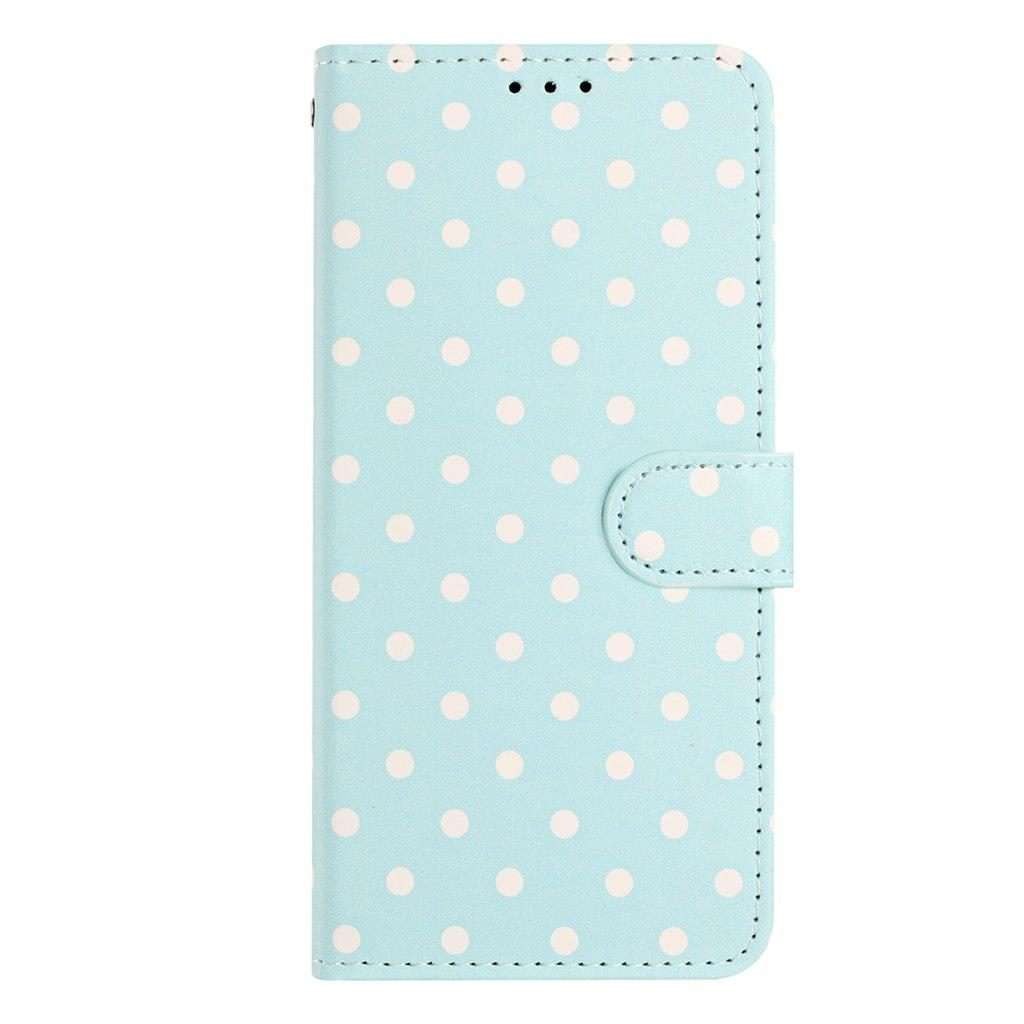 For Xiaomi 15S Pro Small Dots Pattern Vegan Leather Phone Case(Light Blue)