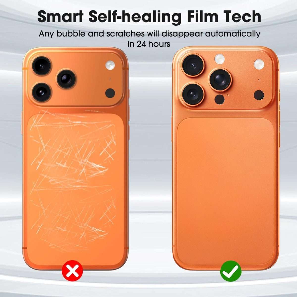 For iPhone 16 Pro Max Ultra-Thin Transforms into 17 Series Matte PET Back Cover(Blue)