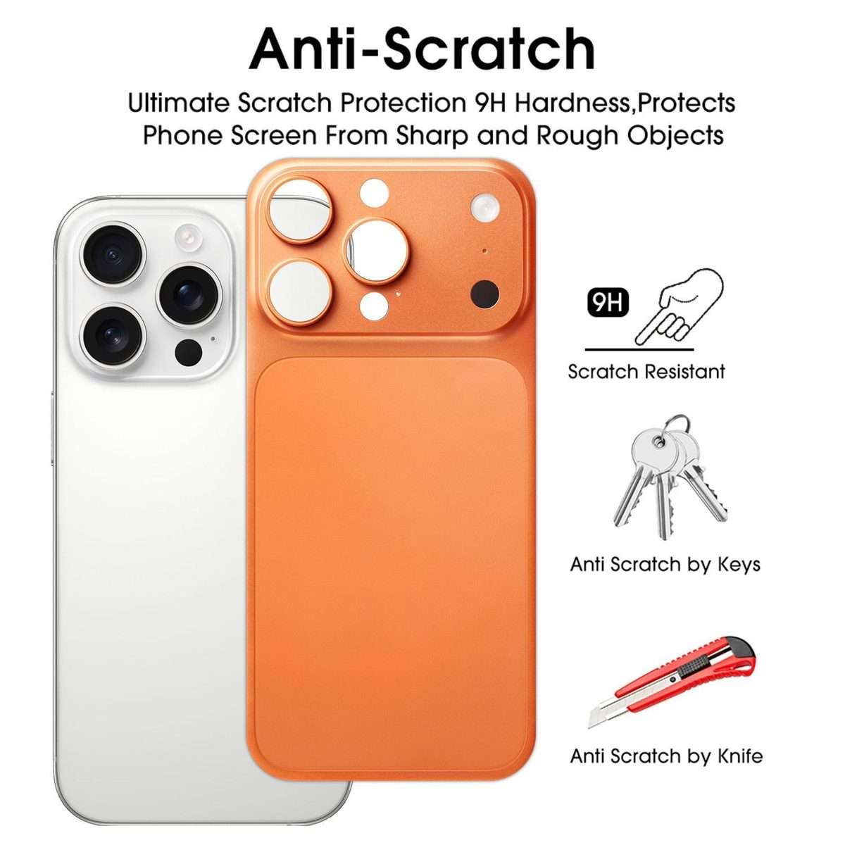 For iPhone 16 Pro Max Ultra-Thin Transforms into 17 Series Matte PET Back Cover(Blue)
