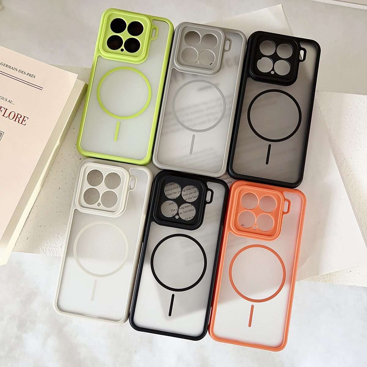 For Xiaomi 15 Pro Cooling Skin Feel Magnetic Phone Case(White)