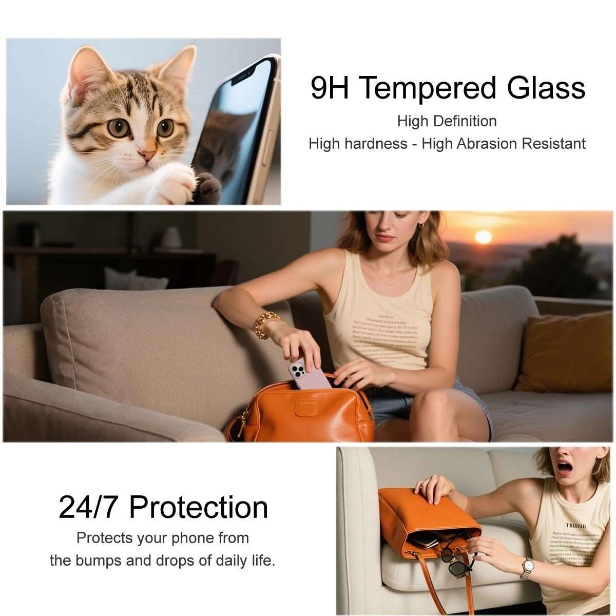 For iPhone 15 Pro imak Dust-free Chamber Locator Full Coverage Tempered Glass Film