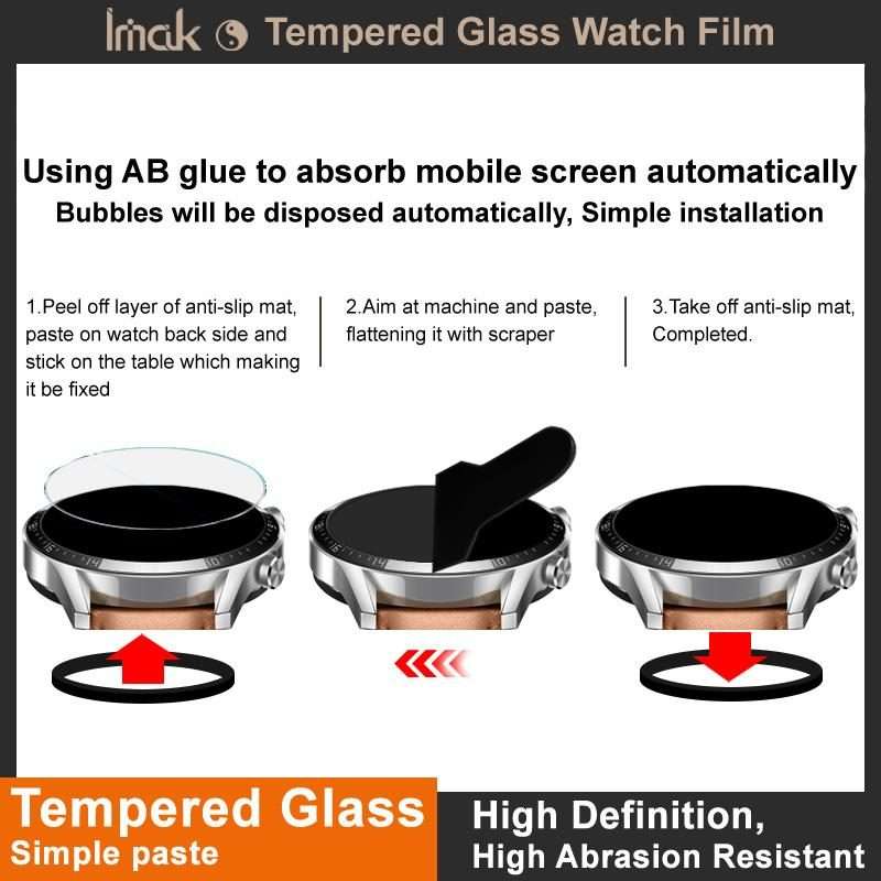 For Xiaomi Watch 5 IMAK Tempered Glass Watch Protective Film