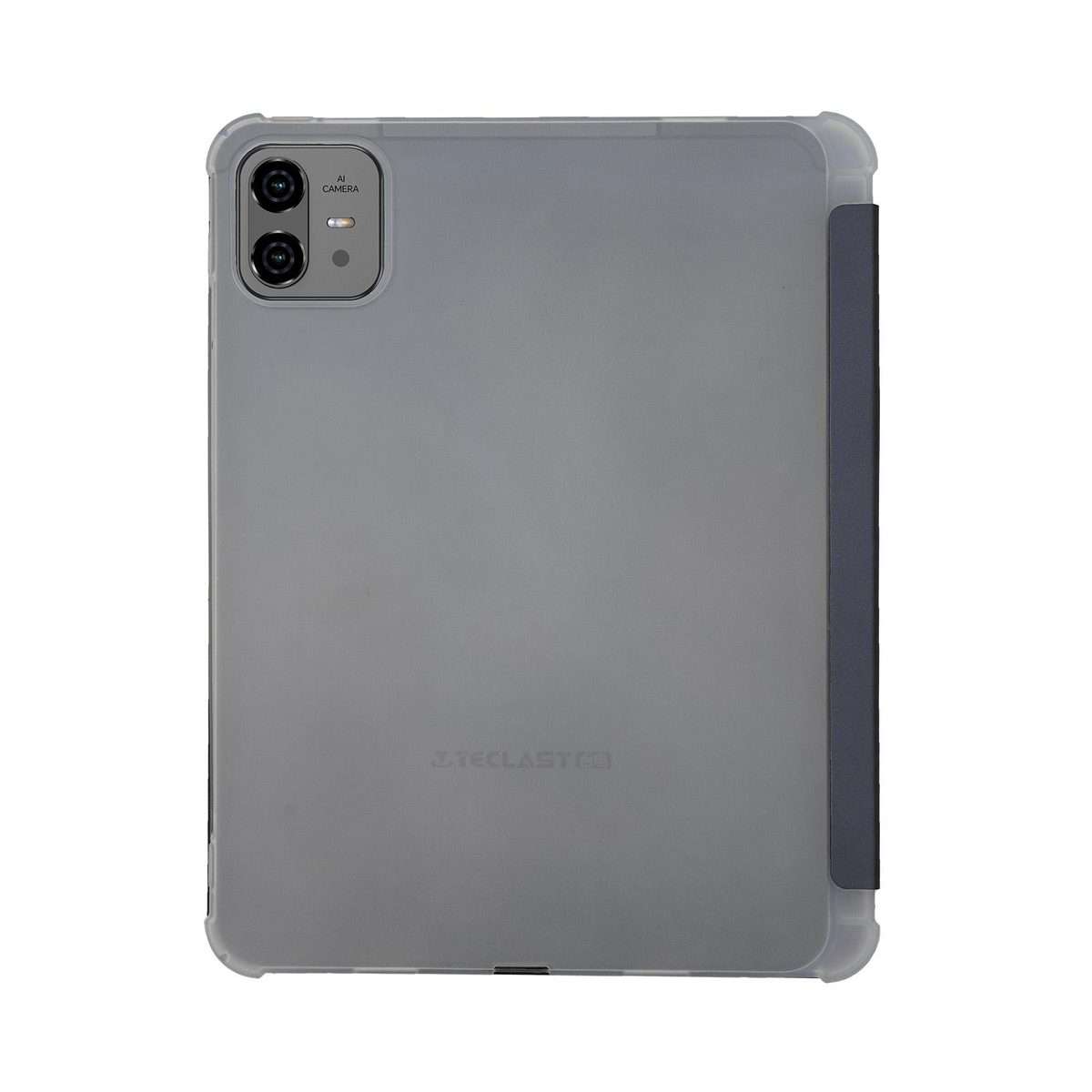 For Teclast ArtPad Pro 3-Fold Holder Folio Leather Tablet Smart Case(Dark Blue)