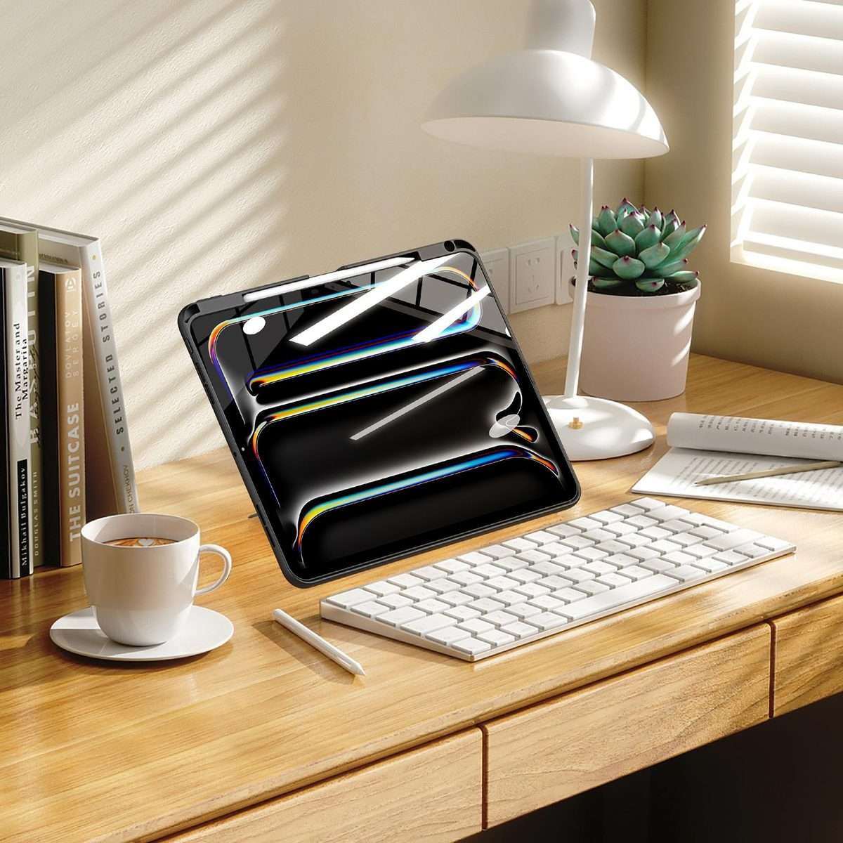 For iPad Pro 13 2025 / 2024 DUX DUCIS Axis Series Multi-functional Holder Tablet Prote ... (Black)