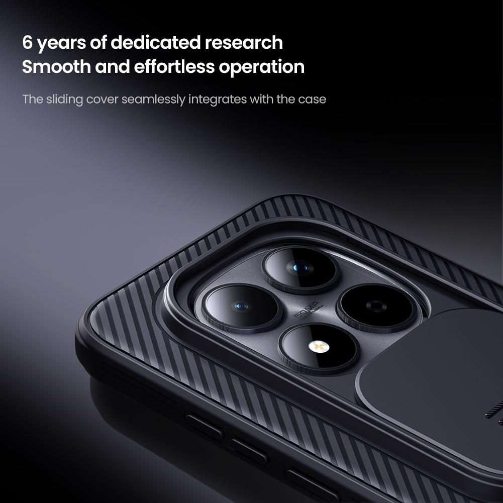For Redmi Note 15 Pro 5G Global 163.6mm NILLKIN CamShield Pro PC Phone Case(Black)