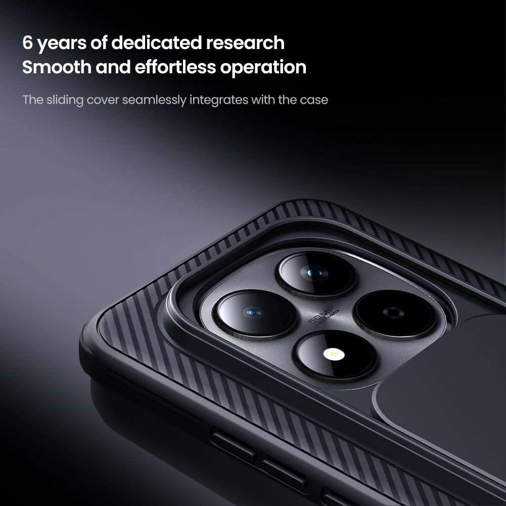 For Redmi Note 15 Pro+ 5G Global 163.3mm NILLKIN CamShield Pro PC Phone Case(Black)