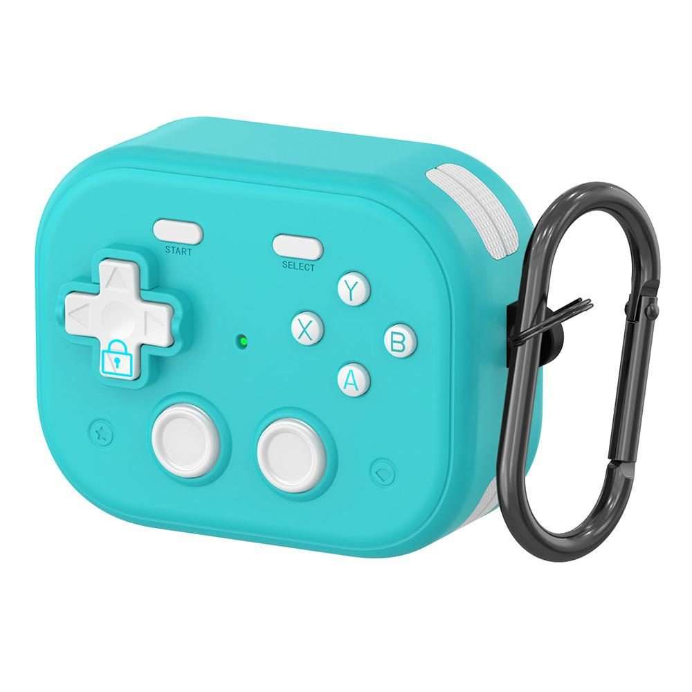 For Samsung Galaxy Buds3 / 3 Pro / 3 FE XDcase Retro Game Console Design Earbuds Protec ... (Blue)