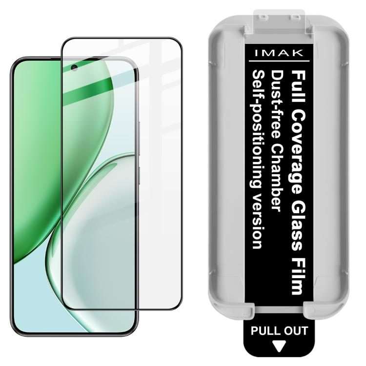 For Honor X70 5G/Magic8 Lite/X9d 5G imak Dust-free Chamber Locator Full Coverage Tempered Glass Fi