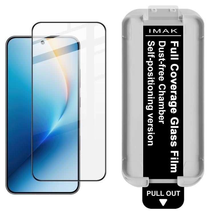 For Honor Win 5G/Win RT 5G imak Dust-free Chamber Locator Full Coverage Tempered Glass Film