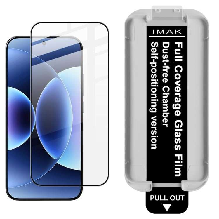 For Xiaomi 17 Pro Max imak Dust-free Chamber Locator Full Coverage Tempered Glass Film