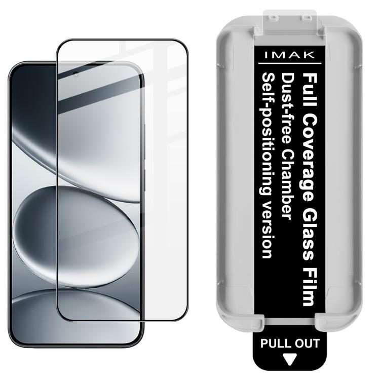 For Redmi Note 15 Pro 5G Global 163.6 imak Dust-free Chamber Locator Full Coverage Tempered Glass