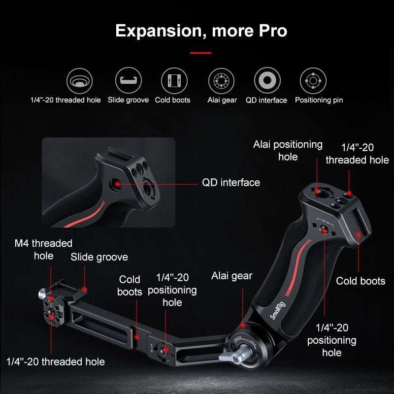 For DJI RS4 / RS3 / RSC2 SmallRig Gimbal Mount Monitor Mount