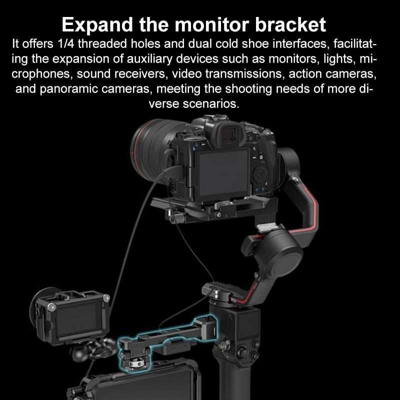 For DJI RS4 / RS3 / RSC2 SmallRig Gimbal Mount Monitor Mount